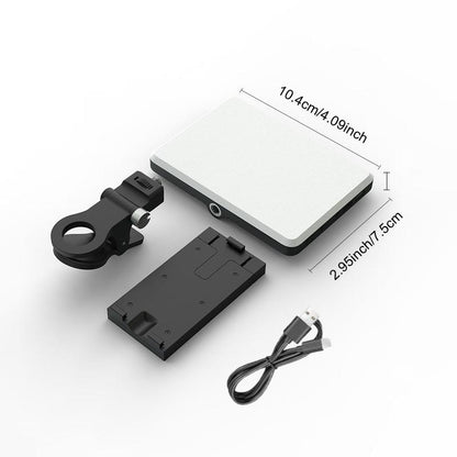 Portable Rechargeable LED Clip-On Selfie Light